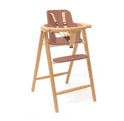 Chaise Haute évolutive Tobo - Bois De Rose -Enfant Fournitures Boutique chaise haute bebe tobo rose charlie crane 3 1264x1234