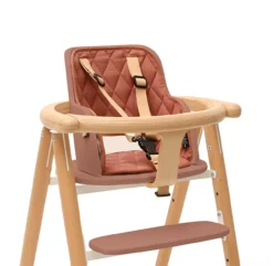Chaise Haute évolutive Tobo - Bois De Rose -Enfant Fournitures Boutique chaise haute bebe tobo rose charlie crane 4a 1264x1234