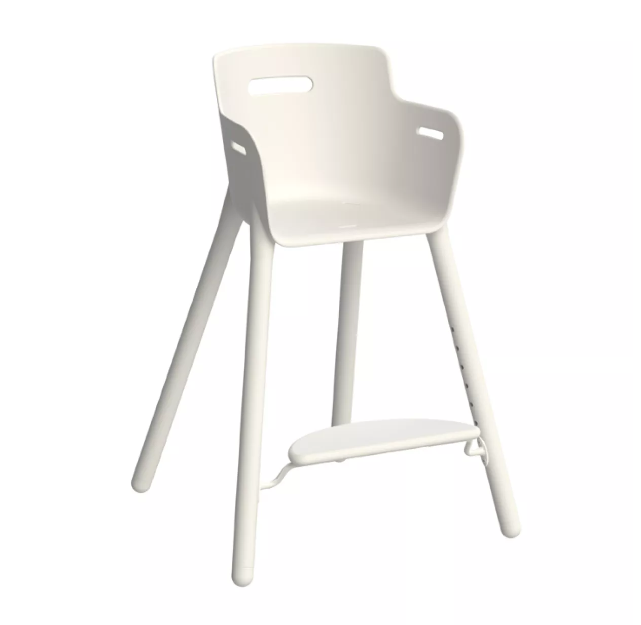 Chaise Haute évolutive - Blanc 4 Chaise Haute évolutive - Blanc – Image 2