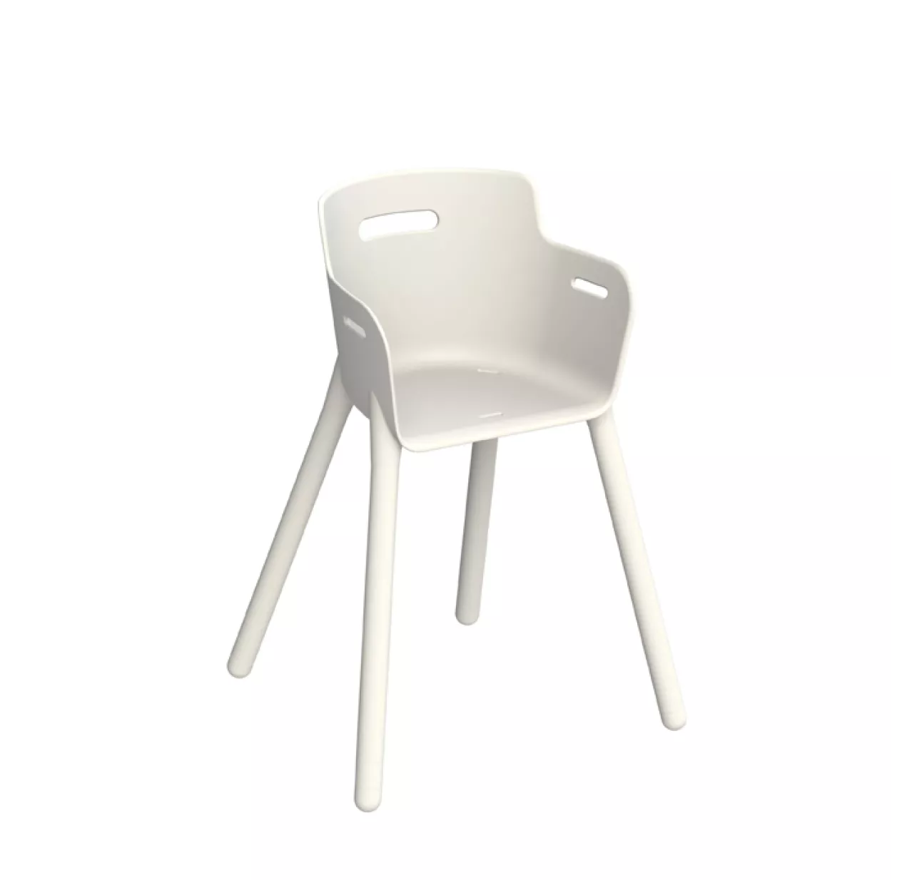 Chaise Haute évolutive - Blanc 6 Chaise Haute évolutive - Blanc – Image 4