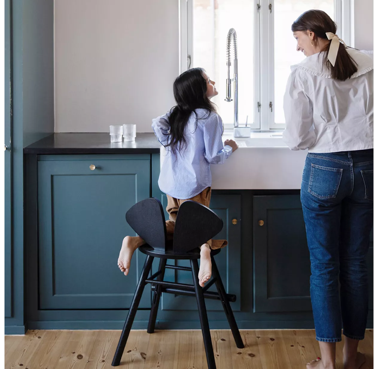 Nofred Chaise Junior Mouse 3-9 Ans - Noir 4 Nofred Chaise Junior Mouse 3-9 Ans - Noir – Image 2