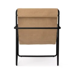 Ferm LIVING Chaise Lounge Desert - Noir/Sable -Enfant Fournitures Boutique chaise lounge adulte desert sable noir ferm living 7 1264x1234