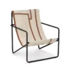 Ferm LIVING Chaise Lounge Desert - Noir/Shape 2 Ferm LIVING Chaise Lounge Desert - Noir/Shape -Enfant Fournitures Boutique chaise lounge adulte desert shape noir ferm living 1 1264x1234