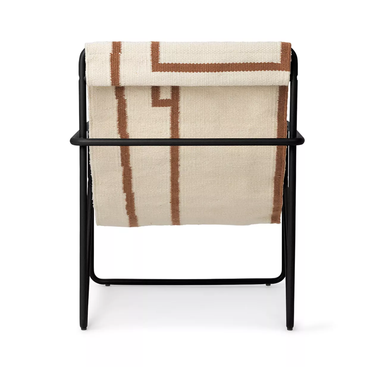 Ferm LIVING Chaise Lounge Desert - Noir/Shape 7 Ferm LIVING Chaise Lounge Desert - Noir/Shape – Image 5