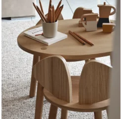 Nofred Chaise Enfant Mouse 2-5 Ans - Chêne -Enfant Fournitures Boutique chaise mouse nofred 4 1264x1234