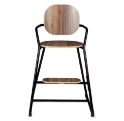 Chaise Haute évolutive Tibu Black Edition - Noyer/Noir -Enfant Fournitures Boutique chaise tibu noyer noir charlie crane 7 1264x1234