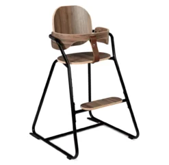 Chaise Haute évolutive Tibu Black Edition - Noyer/Noir -Enfant Fournitures Boutique chaise tibu noyer noir charlie crane 9 1264x1234