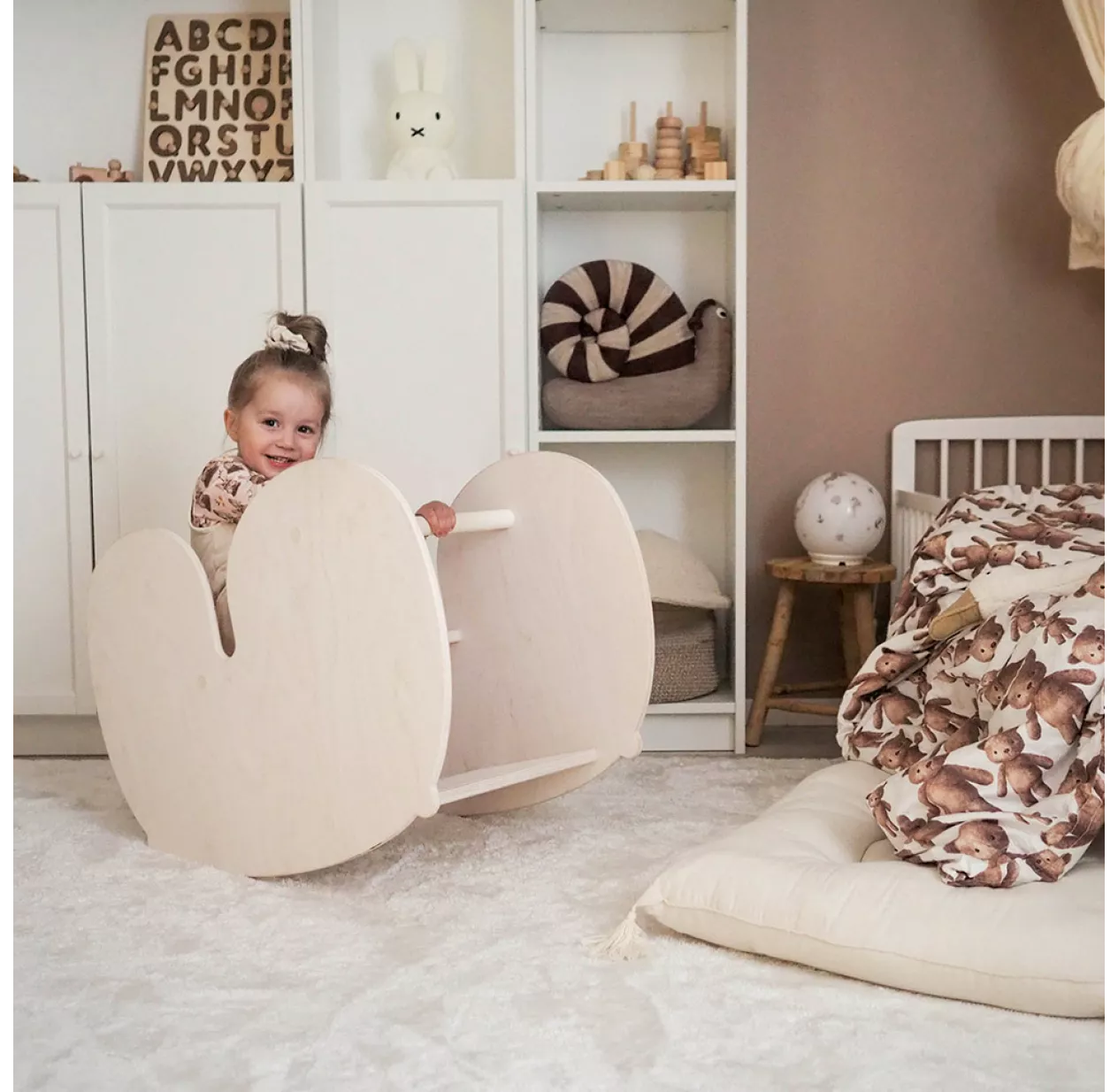 FitWood Cheval à Bascule NUPPU - Bouleau 4 FitWood Cheval à Bascule NUPPU - Bouleau – Image 2