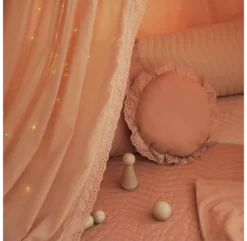 Ciel De Lit Dentelle Vera - Sienne -Enfant Fournitures Boutique ciel de lit canopy vera dentelle sienna nobodinoz 4 1264x1234