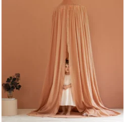 Ciel De Lit Dentelle Vera - Sienne -Enfant Fournitures Boutique ciel de lit canopy vera dentelle sienna nobodinoz 5 1264x1234