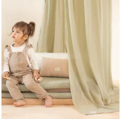 Ciel De Lit Vera - Vert Laurier -Enfant Fournitures Boutique ciel de lit canopy vera linden green nobodinoz 4 1264x1234