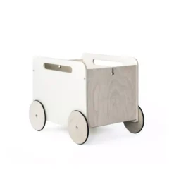 Coffre à Jouets Sur Roues Toy Chest - Blanc -Enfant Fournitures Boutique coffre a jouets a roues ooh noo 1 1264x1234