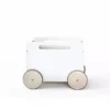 Coffre à Jouets Sur Roues Toy Chest - Blanc -Enfant Fournitures Boutique coffre a jouets a roues ooh noo 1264x1234