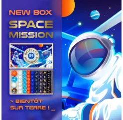Coffret De 59 Billes - Space Mission -Enfant Fournitures Boutique coffret de billes espace space mission billes and co 4 1264x1234