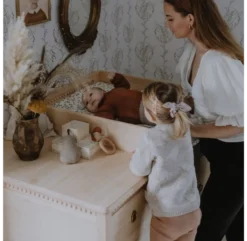 Commode 3 Tiroirs - Bouleau -Enfant Fournitures Boutique commode 3 tiroirs bois naturel gustavienne 4 1264x1234