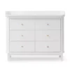 Commode Avec Grand Plan à Langer Wood - Blanc 2 Commode Avec Grand Plan à Langer Wood - Blanc -Enfant Fournitures Boutique commode a langer 6 tiroirs grand plan wood blanc oliver furniture 1 1264x1234