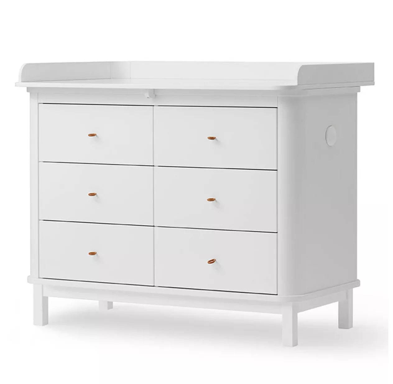 Commode Avec Grand Plan à Langer Wood - Blanc 5 Commode Avec Grand Plan à Langer Wood - Blanc – Image 3