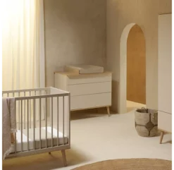 Commode Flow - Argile / Chêne -Enfant Fournitures Boutique commode a langer argile chene flow quax 4 1264x1234