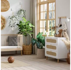 VOX Commode 3 Tiroirs à Langer Canne - Blanc 9 VOX Commode 3 Tiroirs à Langer Canne - Blanc -Enfant Fournitures Boutique commode a langer canne vox blanc 4 1264x1234