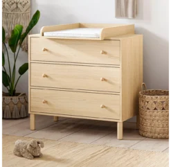 VOX Commode 3 Tiroirs à Langer Tela - Chêne 12 VOX Commode 3 Tiroirs à Langer Tela - Chêne -Enfant Fournitures Boutique commode a langer tela bois vox 2 1264x1234