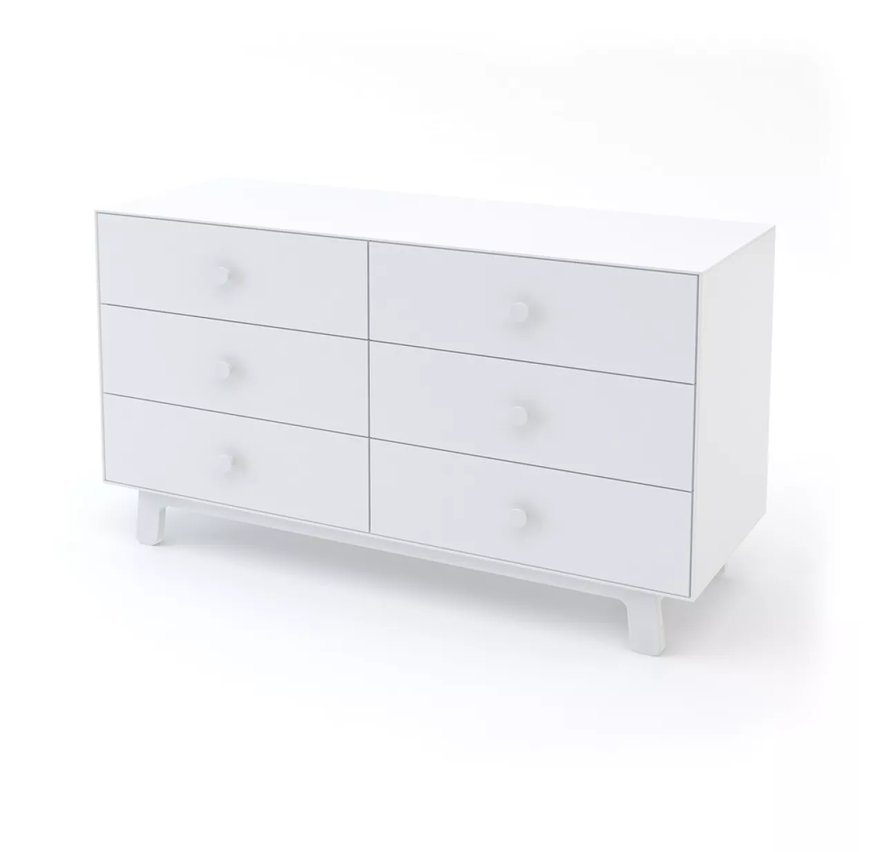 Commode Merlin Sparrow 6 Tiroirs - Blanc 3 Commode Merlin Sparrow 6 Tiroirs - Blanc