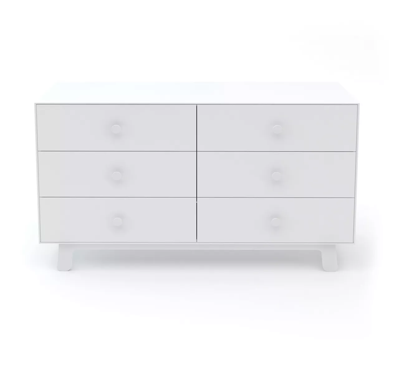 Commode Merlin Sparrow 6 Tiroirs - Blanc 4 Commode Merlin Sparrow 6 Tiroirs - Blanc – Image 2