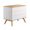 VOX Commode à Langer Nature - Blanc -Enfant Fournitures Boutique commode nature white vox 1 1264x1234