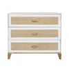 Commode En Bois Et Cannage Rotin Nami - Blanc -Enfant Fournitures Boutique commode rotin nami blanc theo 1 1264x1234
