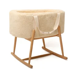 Couffin Kuko Et Son Support à Bascule - Fourrure