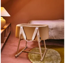 Couffin Nomade Kuko - Camel -Enfant Fournitures Boutique couffin souple kuko camel charlie crane 4 1264x1234