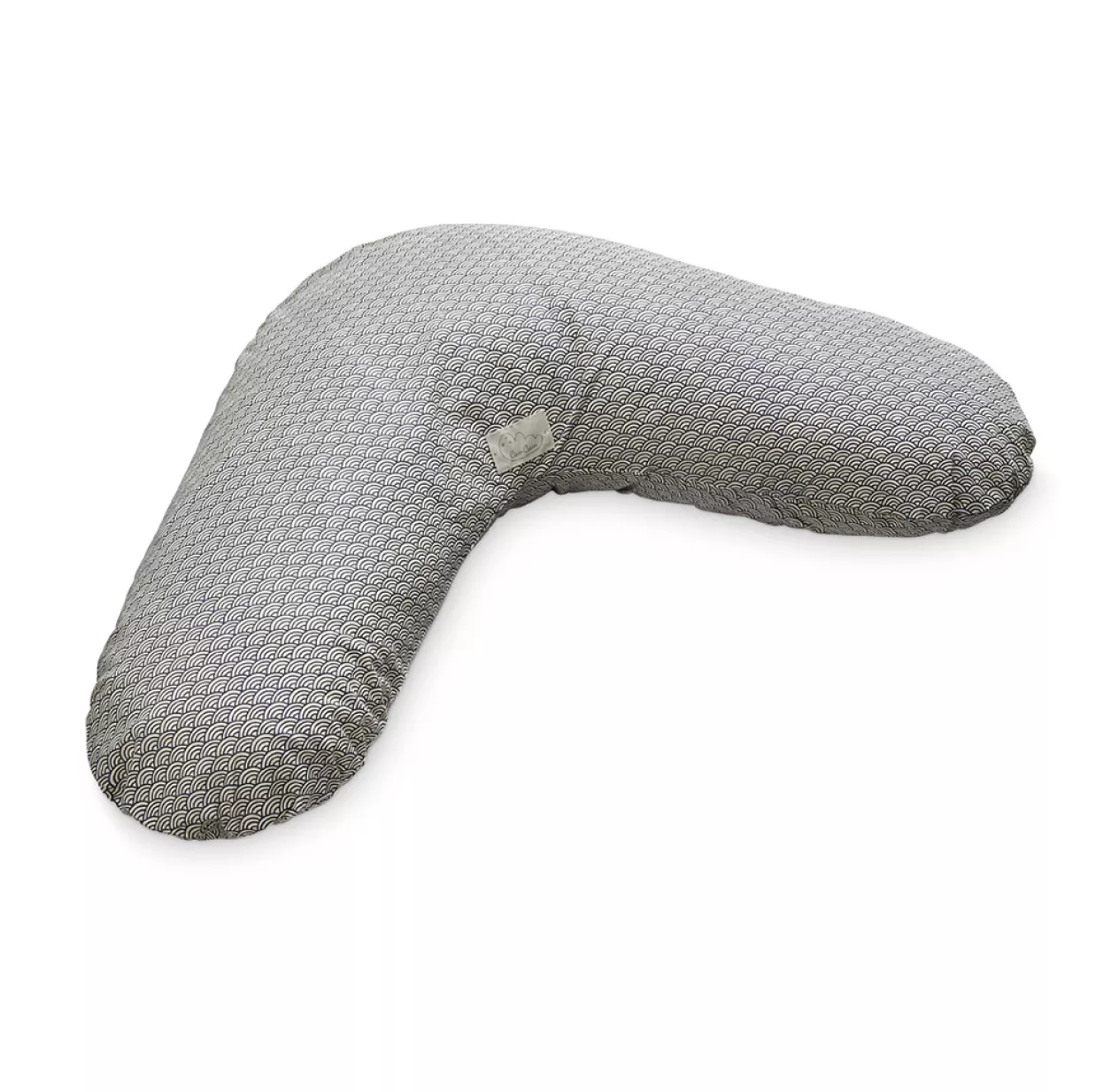 Coussin D'allaitement Vagues - Bleu Marine 3 Coussin D'allaitement Vagues - Bleu Marine