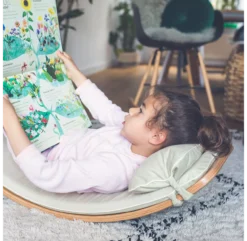 Coussin Pour Planche D'équilibre - Avoine -Enfant Fournitures Boutique coussin pour planche d equilibre wobbel avoine 3 1264x1234