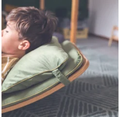 Coussin Pour Planche D'équilibre - Olive -Enfant Fournitures Boutique coussin pour planche d equilibre wobbel olive 3 1264x1234