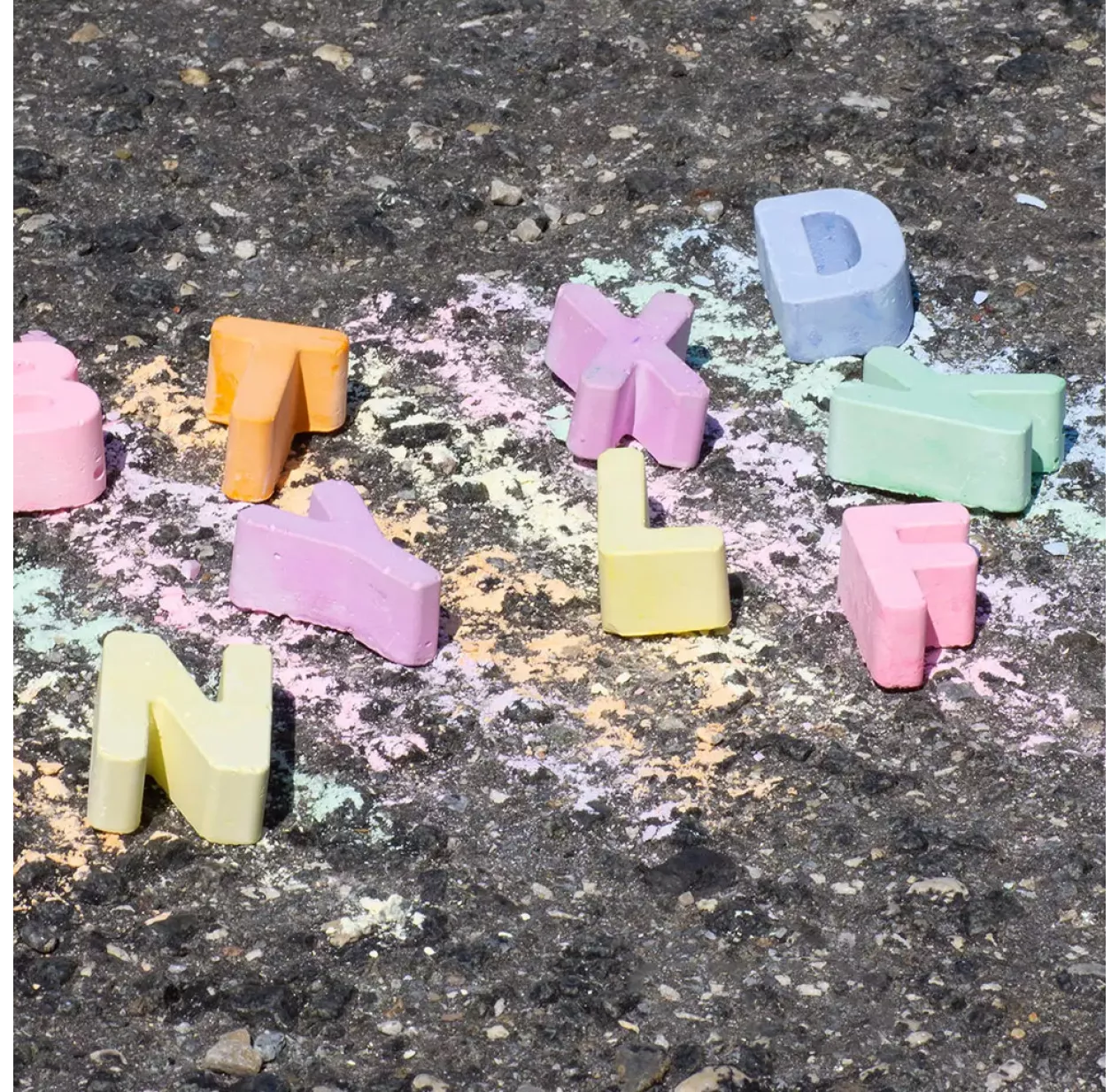 Craies De Trottoir Alphabet 5 Craies De Trottoir Alphabet – Image 3