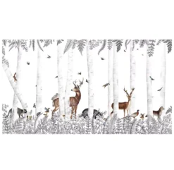 Papier Peint Woody Chestnut -Enfant Fournitures Boutique decor mural woody chesnut les dominotiers 4 1264x1234