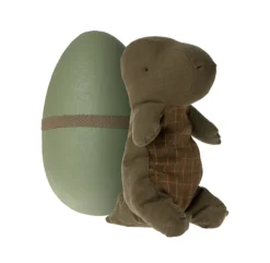 Maileg Dinosaure Gantosaurus Medium Dans Son Oeuf - Vert Forêt