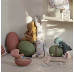 Maileg Dinosaure Gantosaurus Medium Dans Son Oeuf - Vert Forêt -Enfant Fournitures Boutique dinosaure dans son oeuf kaki maileg medium 3 1264x1234