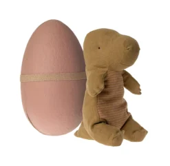 Maileg Dinosaure Gantosaurus Medium Dans Son Oeuf - Ocre
