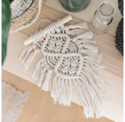 DIY Tenture Murale En Macramé Oasis -Enfant Fournitures Boutique diy macrame tenture oasis kesi art 5 1264x1234