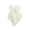 Doudou Papillon Lin Français - Blanc -Enfant Fournitures Boutique doudou lange butterfly papillon lin francais nobodinoz blanc 1 1264x1234