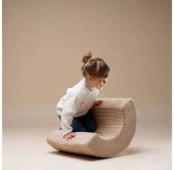 Trio De Poufs Rainbow En Velours Côtelé - Toffee -Enfant Fournitures Boutique ensemble de poufs rainbow toffee wigiwama 2a 1264x1234