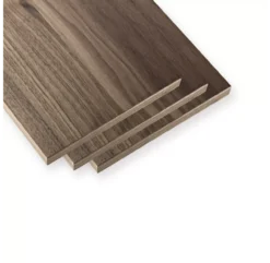 Pack 3 étagères 78 Cm - Noyer