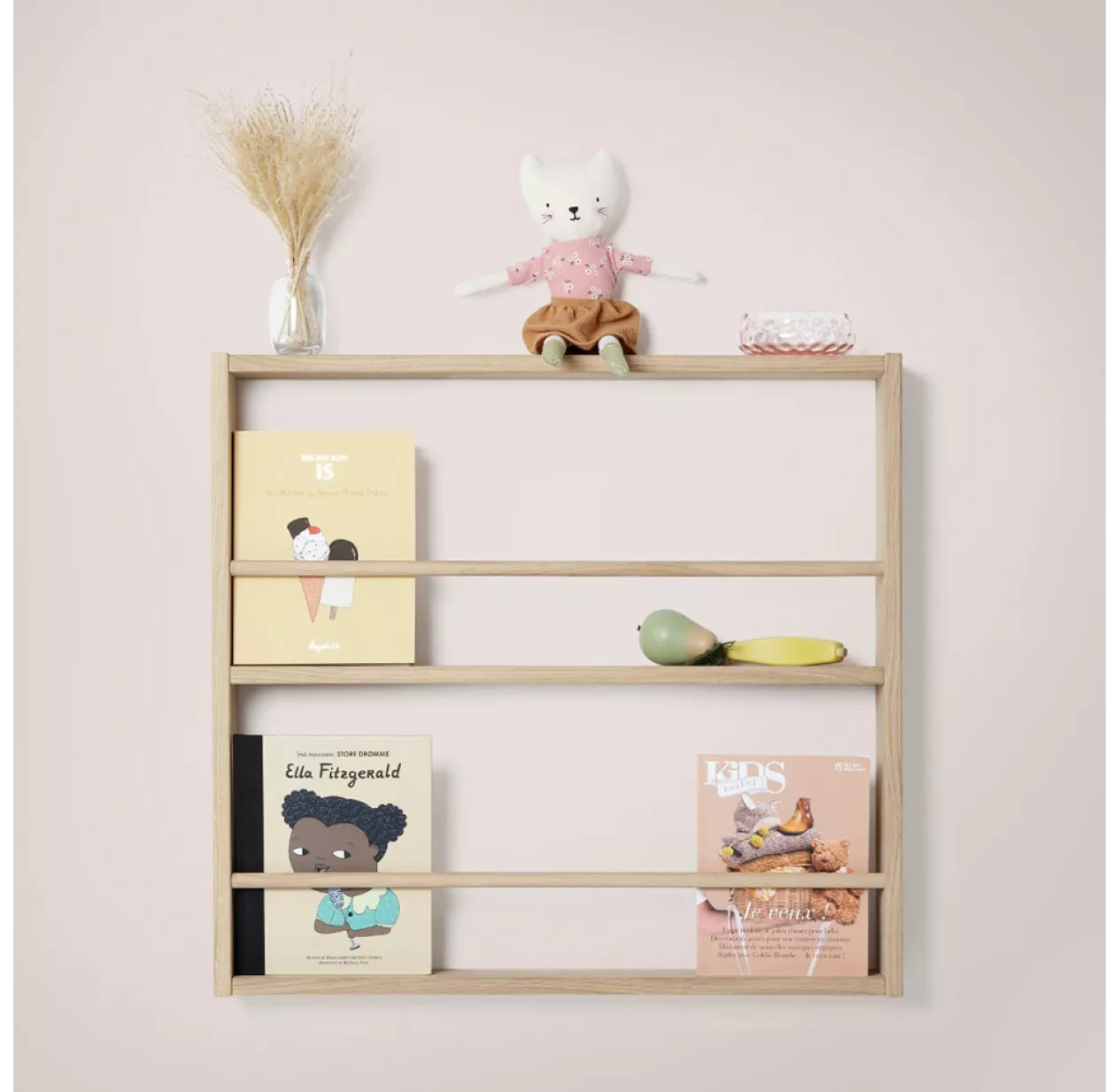 Etagère Livres Eli - Chêne 4 Etagère Livres Eli - Chêne – Image 2