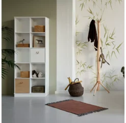 Étagère Wood Horizontale 5 X 2 Avec Socle - Blanc -Enfant Fournitures Boutique etagere wood horizontale 5x2 base oliver furniture 6 1264x1234