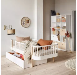 Étagère Wood Horizontale 5 X 2 Avec Socle - Blanc -Enfant Fournitures Boutique etagere wood horizontale 5x2 base oliver furniture 8 1264x1234