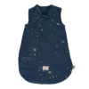 Gigoteuse Bébé Cocoon Stella Elements - Bleu Marine -Enfant Fournitures Boutique gigoteuse cocoon sleeping bag gold stella night blue nobodinoz 1 1264x1234