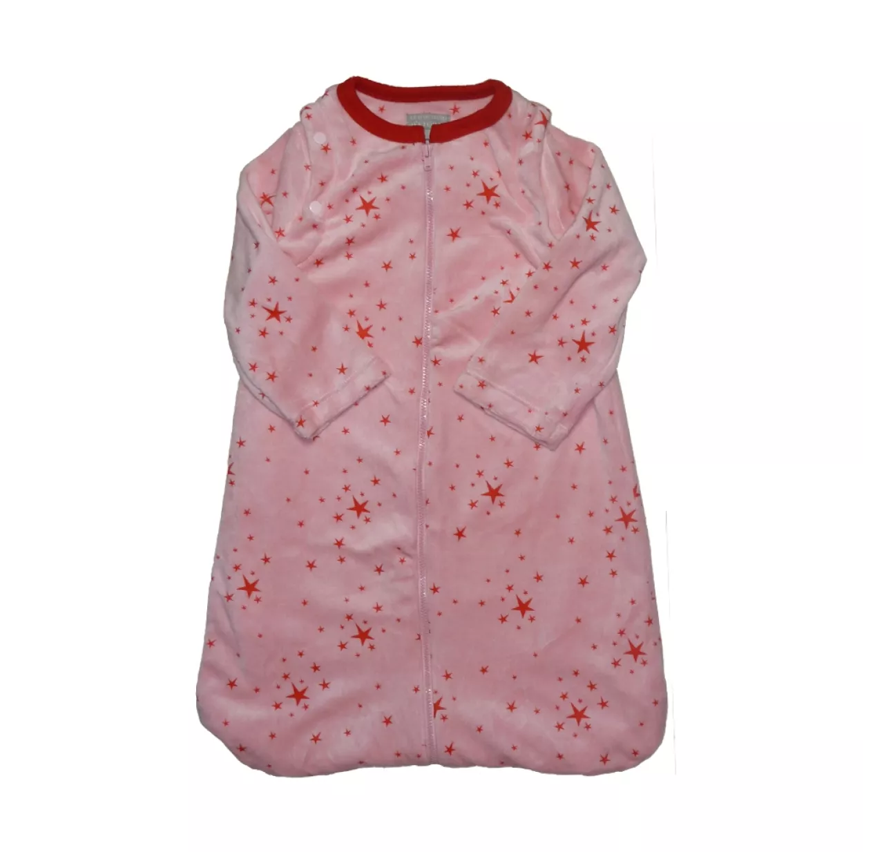 Gigoteuse Manches Amovibles étoiles - Rose 3 Gigoteuse Manches Amovibles étoiles - Rose