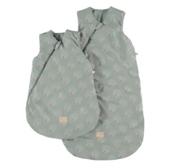 Gigoteuse Mi-Saison Cocoon Gatsby - Antique Green -Enfant Fournitures Boutique gigoteuse mi saison cocoon gatsby vert nobodinoz 3 1264x1234