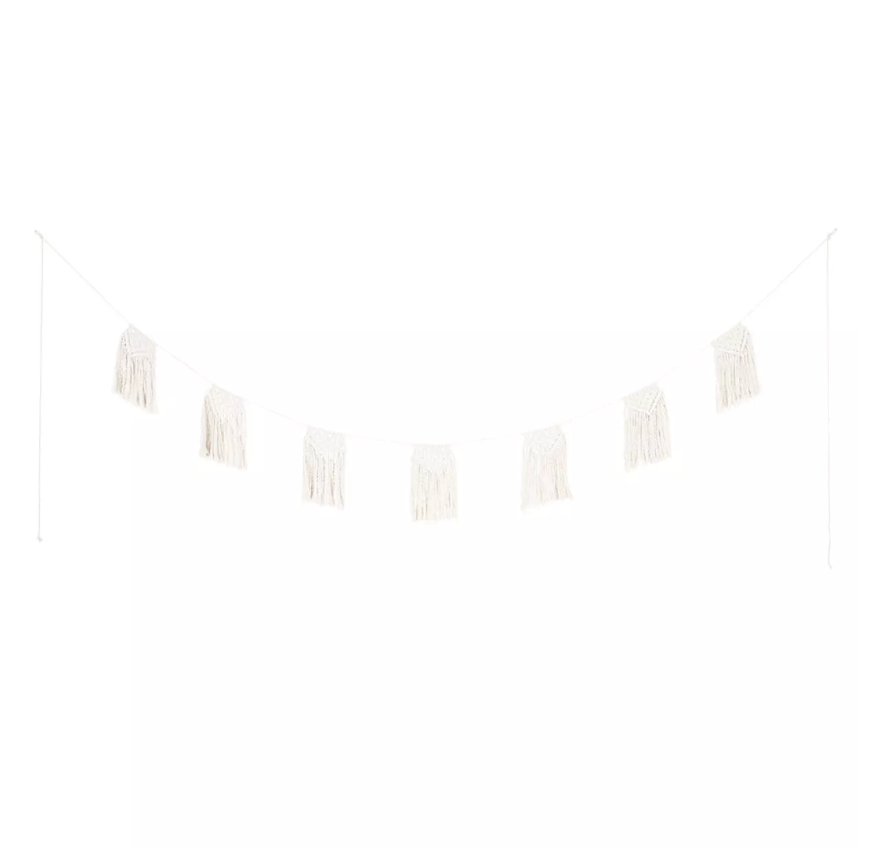 Guirlande En Macramé - Naturel 3 Guirlande En Macramé - Naturel