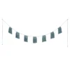 Guirlande En Macramé - Bleu Gris